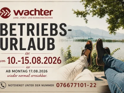 Betriebsurlaub quer 2026